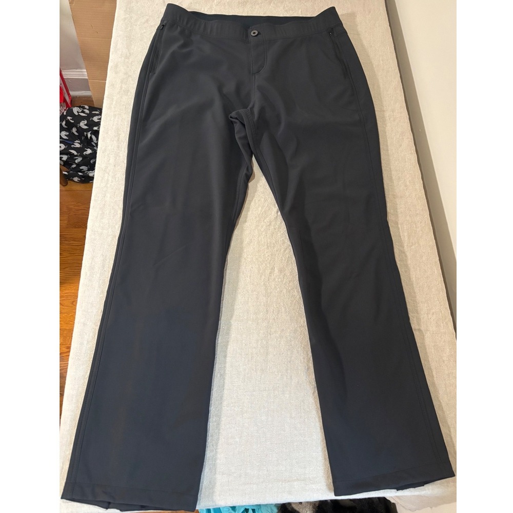 Kuhl Frost Softshell Pants Black Fleece Lined Hiking Outdoor Women 16 Regular - Picture 11 of 11
